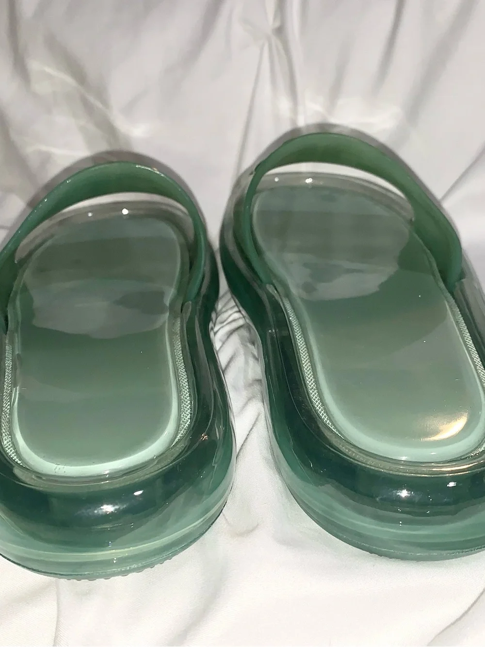 Tory Burch Bubble Jelly Sandals /Sea Wind Women’s size 8